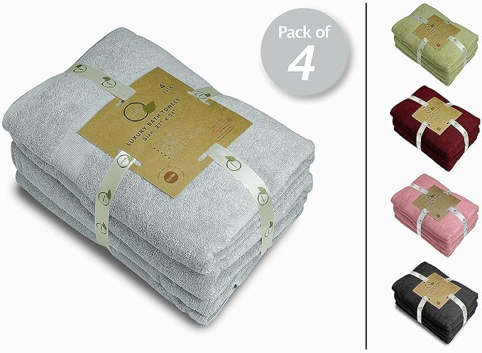Softolle Luxury Bath Towels Set of 4 | Towels - Image 2