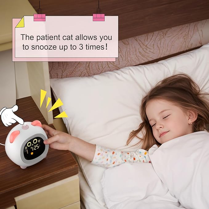 ANALOI Alarm Clock for Kids, Ok to Wake Clock for Kids - Image 3