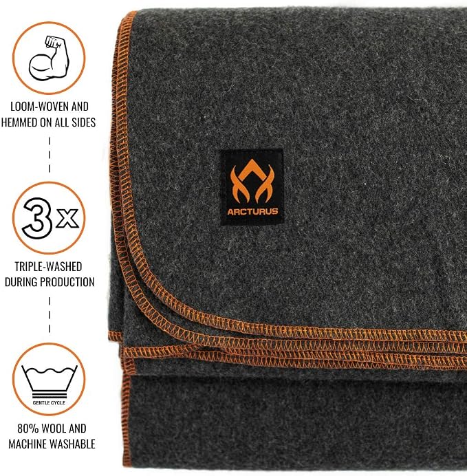 Arcturus Military Wool Blanket - Image 2