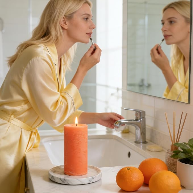 Fruity Scented Pillar Candle - Image 3