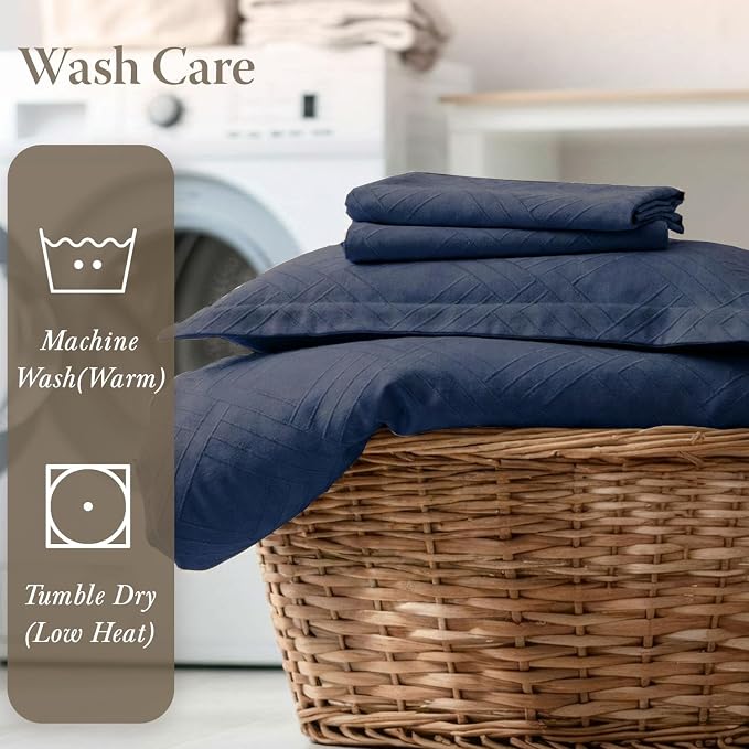 Threadmill King Size Sheets for King Mattress | 800 Thread Count Jacquard - Image 8
