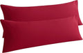NTBAY Body Pillow Cases Set, 2 Pack Brushed Microfiber 20x54 Inches, Stain by NTBAY