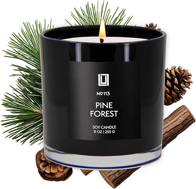 Lulu Candles | Pine Forest | Smells Like Balsam Fir & Needles | Luxury Scented - Image 3
