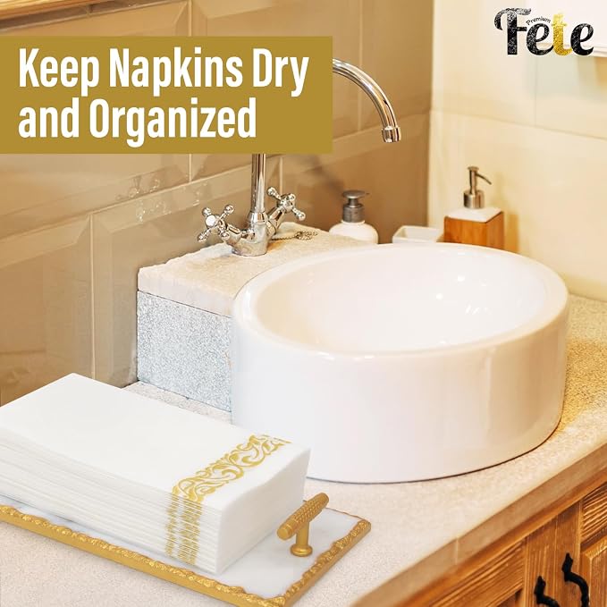 Guest Towel Holder Tray for Bathroom - Image 5