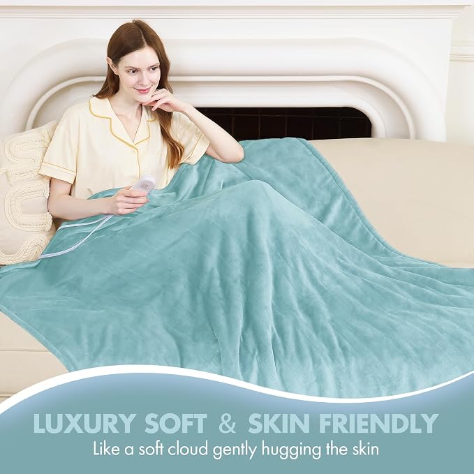 Full Size Heated Blanket 72" x 84" - Image 4