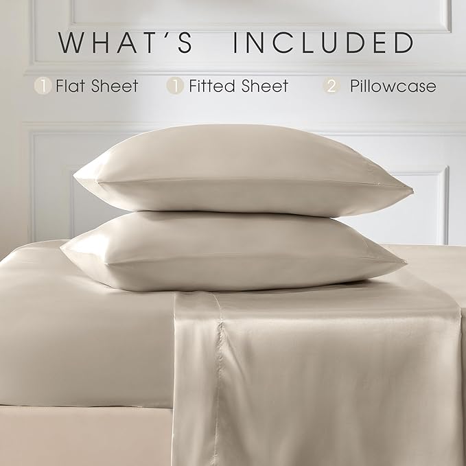 FreshCulture Satin Sheets California King - Image 3