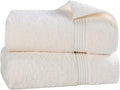 Superior Egyptian Cotton 2-Piece Bath Sheet Towel Set, Oversized Body Towels by SUPERIOR