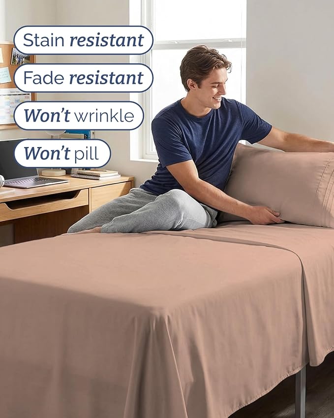 Twin XL Size 3 Piece Sheet Set - Image 5