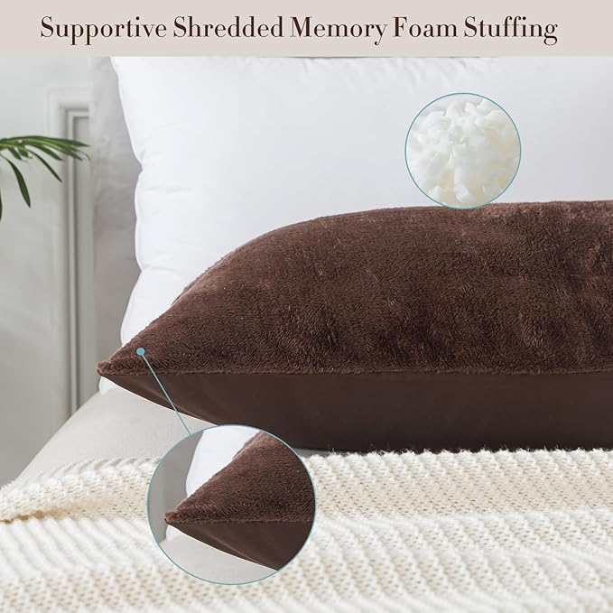 WhatsBedding Memory Foam Body Pillow - Image 4