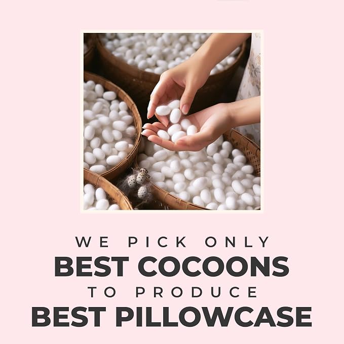 100% Pure Mulberry Silk Pillowcase - Image 6