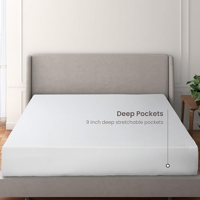 Bioweaves Organic Waterproof Mattress Protector – GOTS Certified Organic Cotton - Image 5