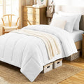 CozyLux Twin XL Comforter Set White by CozyLux