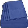Queen Sheets Royal Blue by SweetHomeCollection