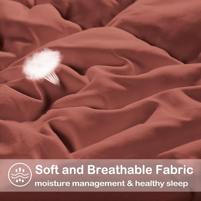 EASELAND Full Size Down Alternative Comforter - Image 4