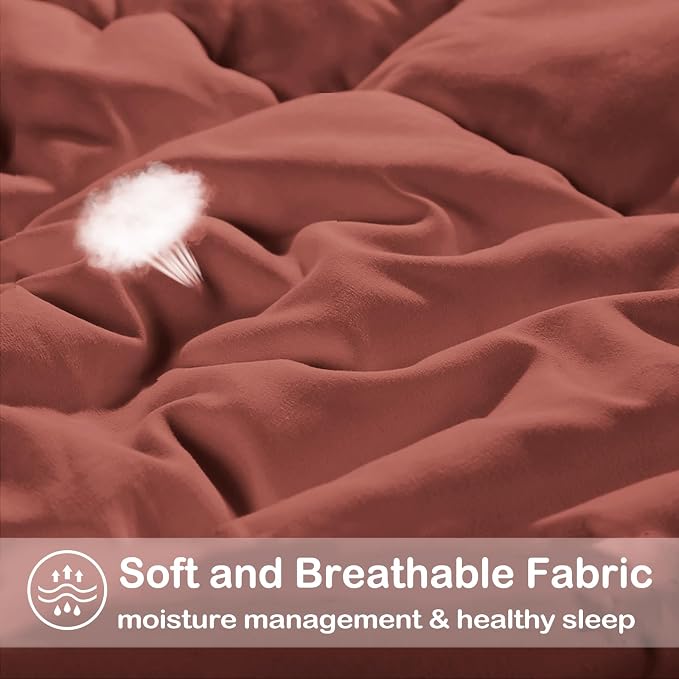 EASELAND Twin Size Down Alternative Comforter - Image 4