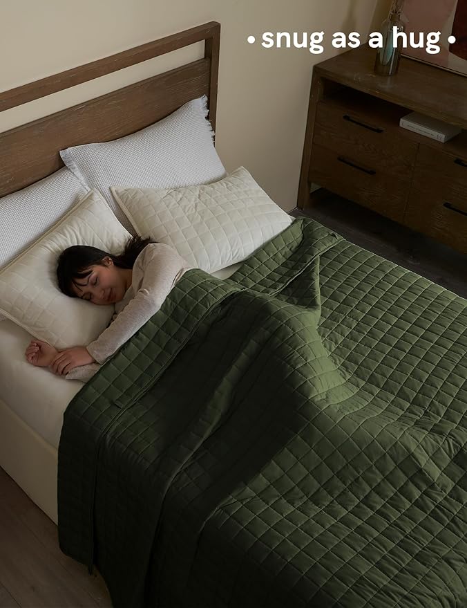 YnM Cotton King Size Weighted Blanket - Image 3