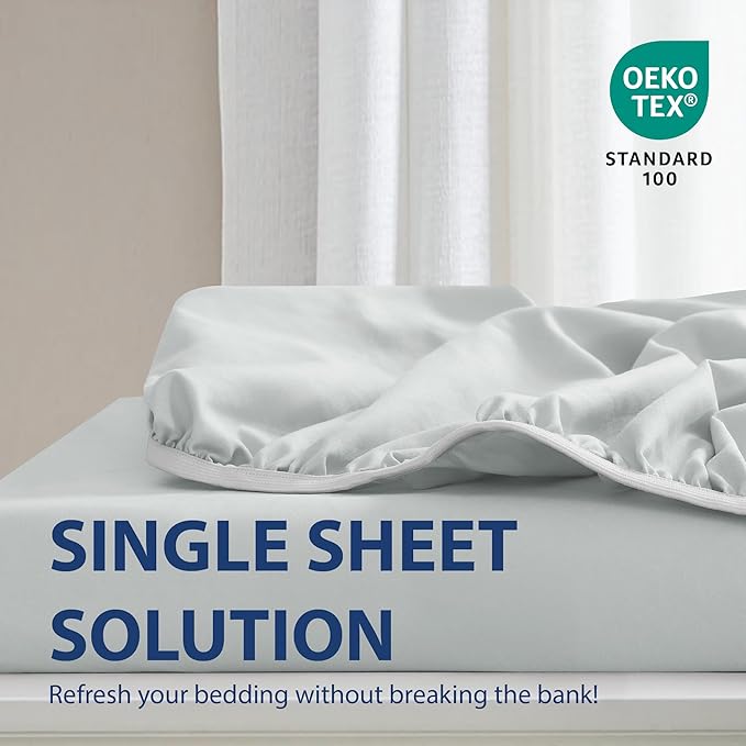 Cathay Home California King Fitted Sheet - Image 2