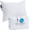 Lincove Cloud Natural Canadian Down and Waterfowl Feather Pillow, 500 Thread by Lincove