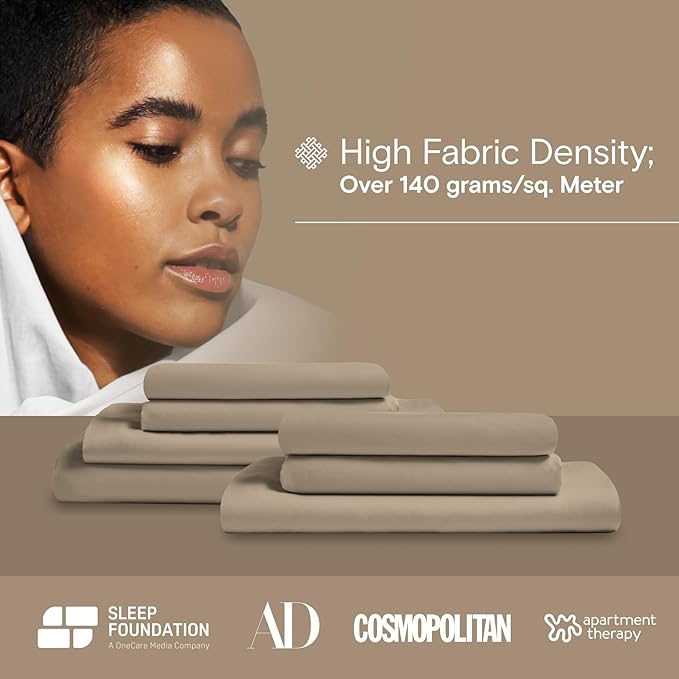 DOZ Sheet Set, 100% Viscose derived from Bamboo, Organically Grown, Buttery Soft - Image 5