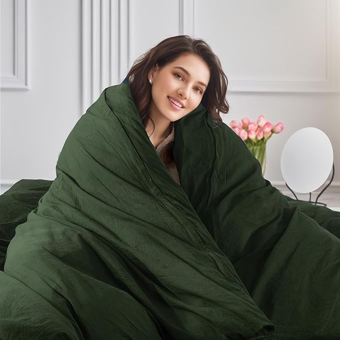 NEXHOME PRO Twin Duvet Cover Set – 100% Certified Organic Cotton - Image 6