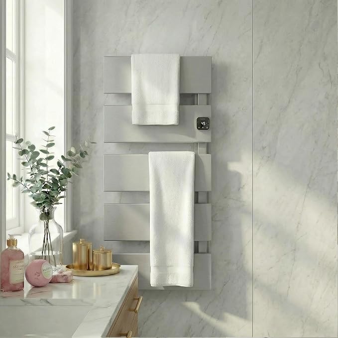 Electric Towel Warmer, Heated Towel Rack - Image 5