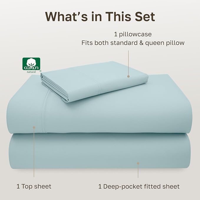 California Design Den Twin Sheet Set - Image 4