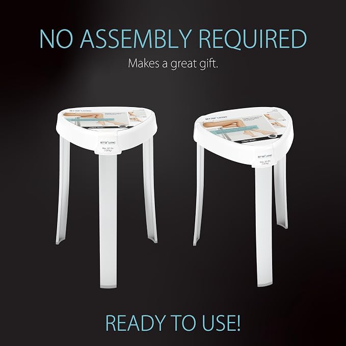 Better Living Products 70060 SPA Seat Shower Stool - Image 6