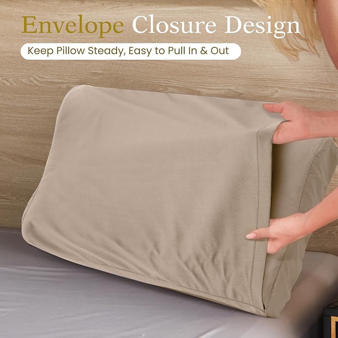Cooling Pillowcase for Contour Pillow- Rayon Derived from Bamboo Contour - Image 5