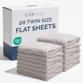 Twin Size Flat Sheets by CGKUnlimited