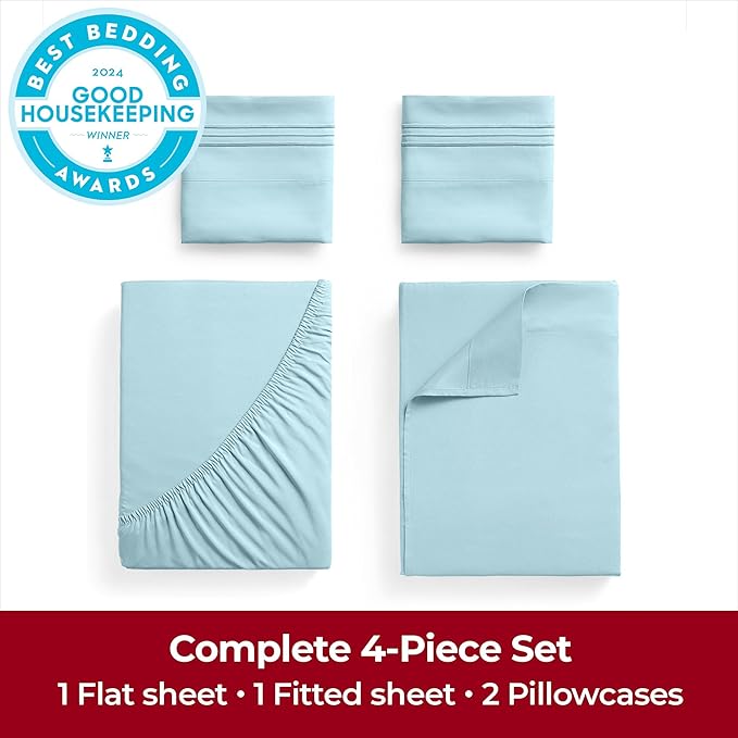 Mellanni Extra Deep Full Sheets - Image 4