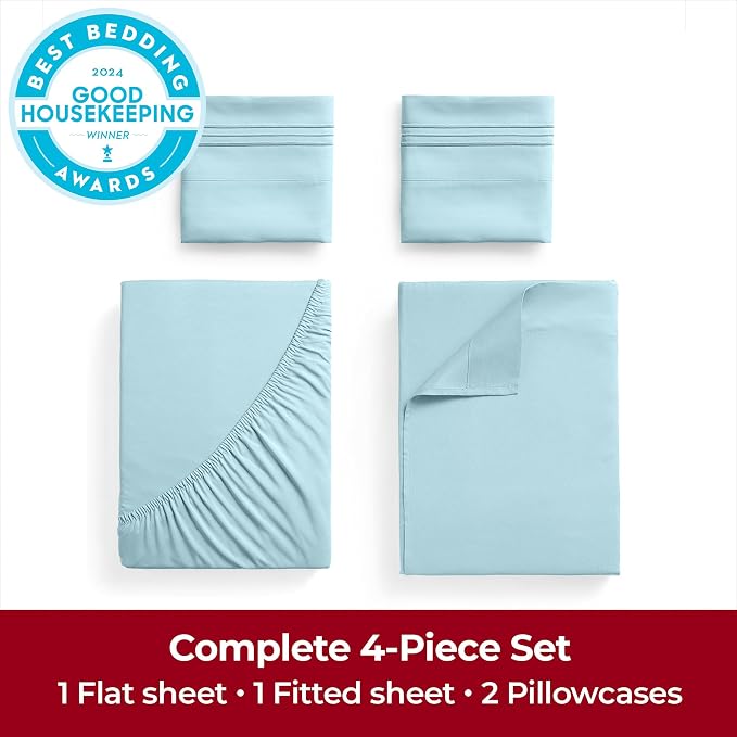 Mellanni Extra Deep California King Sheets - Image 4