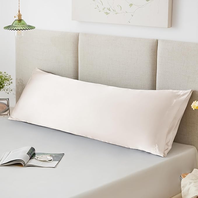 Love's cabin Satin Body Pillowcase 20x54, Cooling Pillow Cover - Image 7
