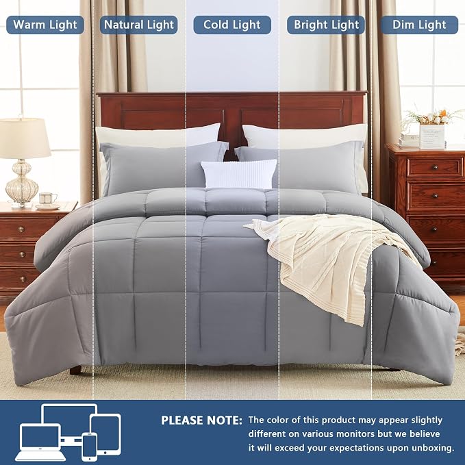 CozyLux King Size Comforter Set - Image 5
