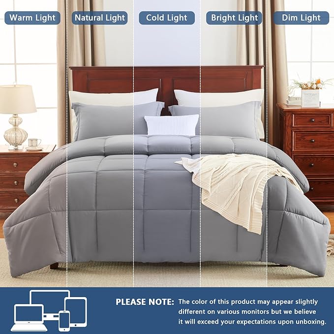 CozyLux Queen Comforter Set - Image 5