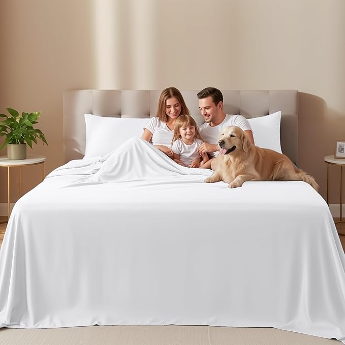 Utopia Bedding King Size Sheet Set – 4 Piece Bed Sheets, Soft and Breathable - Image 2