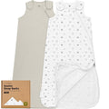 2-Pack Organic Baby Sleep Sacks, 100% Cotton by KeaBabies