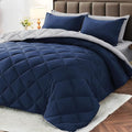MUXHOMO 5 Pieces Twin Comforter Set, Reversible Bed in a Bag Twin Size by MUXHOMO