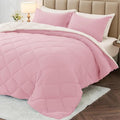 MUXHOMO 7 Pieces California King Comforter Set, Reversible Bed in a Bag Cal by MUXHOMO