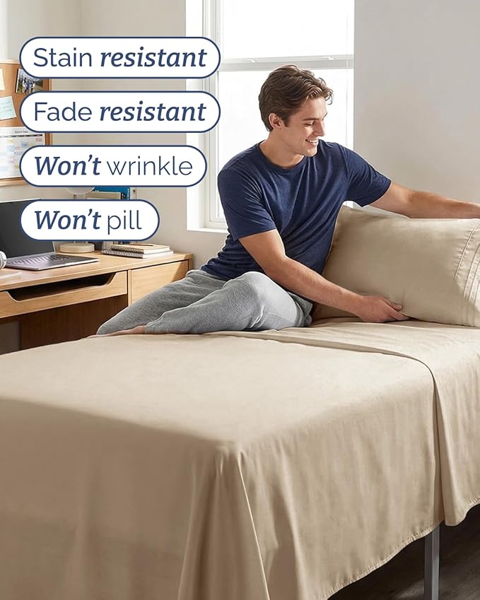 Twin XL 4 Piece Sheet Set - Image 5