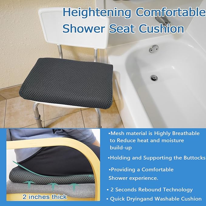 REEZEIVI Shower Seat Cushion - Image 2