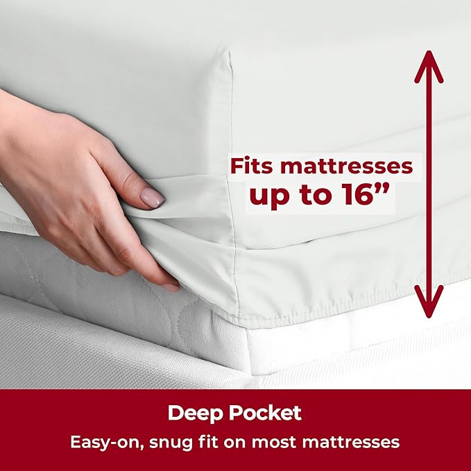 Mellanni Twin XL Sheets Set - Image 5