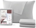 CirclesHome Pillow Protectors 4 Pack King Zippered by CirclesHome