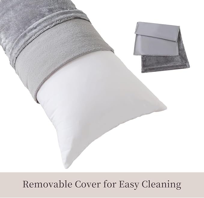 WhatsBedding Memory Foam Body Pillow - Image 5