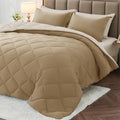 MUXHOMO 5 Pieces Twin Comforter Set, Reversible Bed in a Bag Twin Size by MUXHOMO