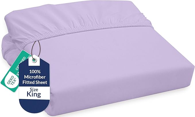 Royale Linens Fitted Sheet King by ROYALELINENS