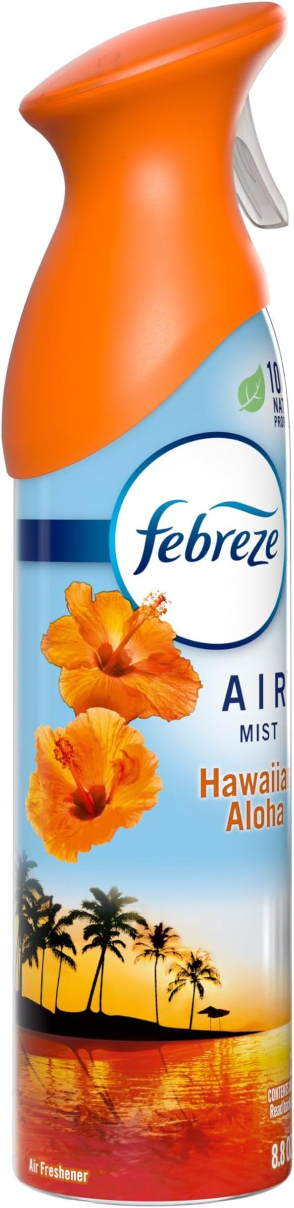 Febreze Air Freshener and Odor Fighter Spray, Hawaiian Aloha Scent, 8.8 Oz - Image 9
