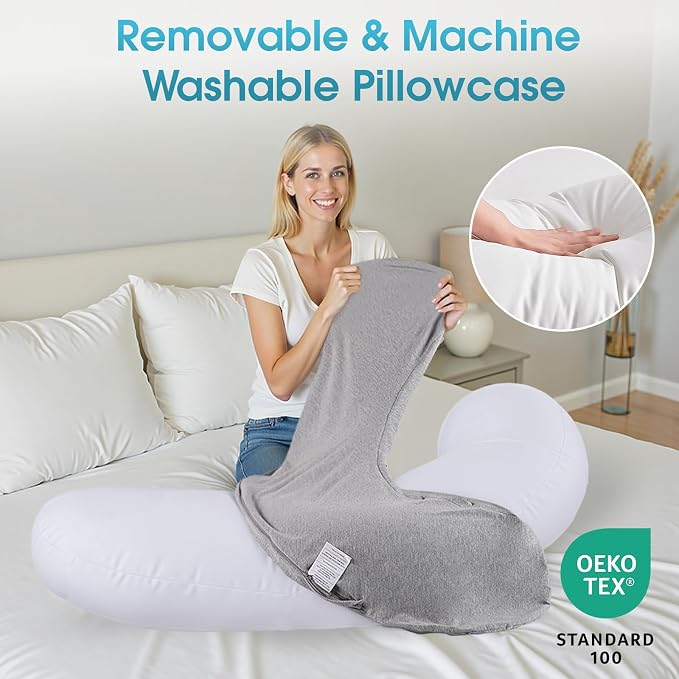 TranquilRelax C Shaped Body Pillow - Image 7