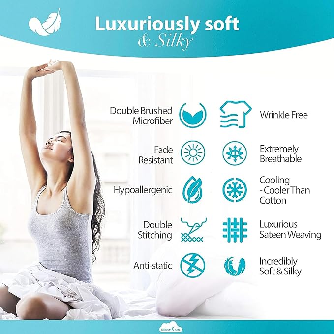DREAMCARE Full Size Sheets Set - Image 4