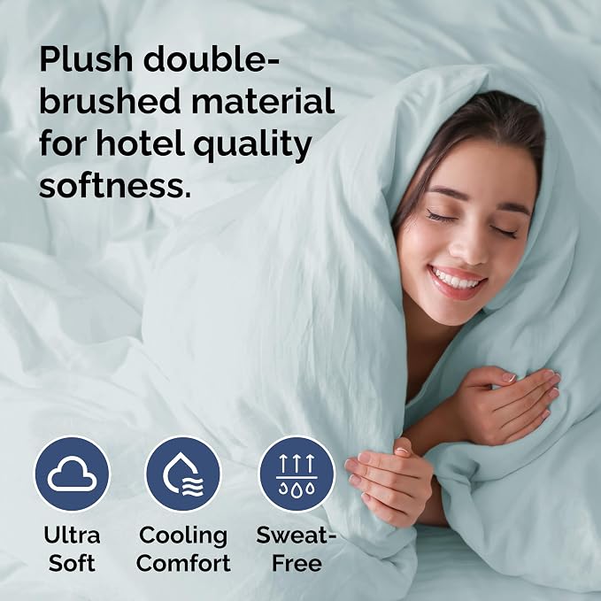 Duvet Cover Cal King Size Set - Image 3