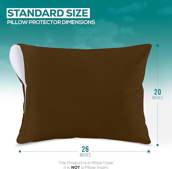 Utopia Bedding Premium 100% Waterproof Pillow Protectors - Image 2